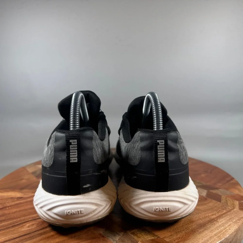 Puma Ignite Articulate Disc Golf Shoes Black Silver Womens 8.5 Youth 7